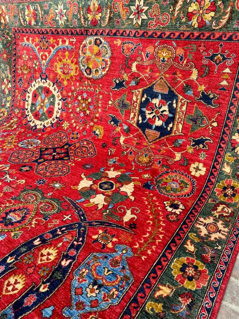 Qashqai Design Persian Rug