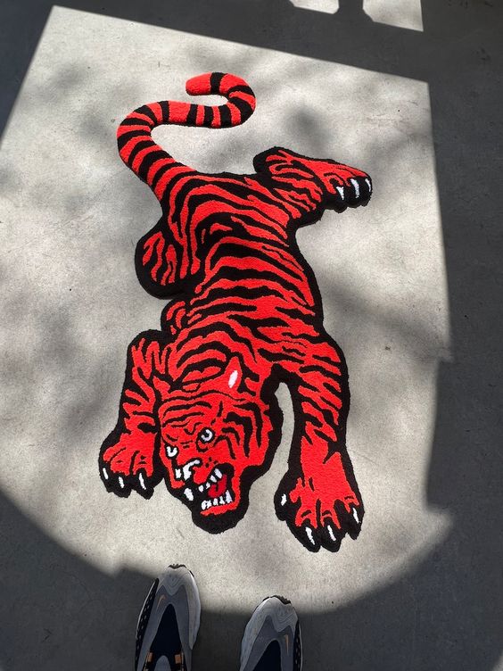 Red Tiger Exo Rug