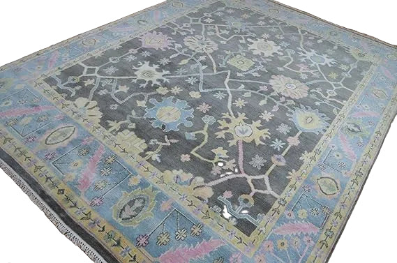 HERITAGE VALE Vintage Oushak Wool Area Rug