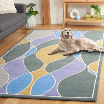 Multicolor Modern Design Rug (MD025)