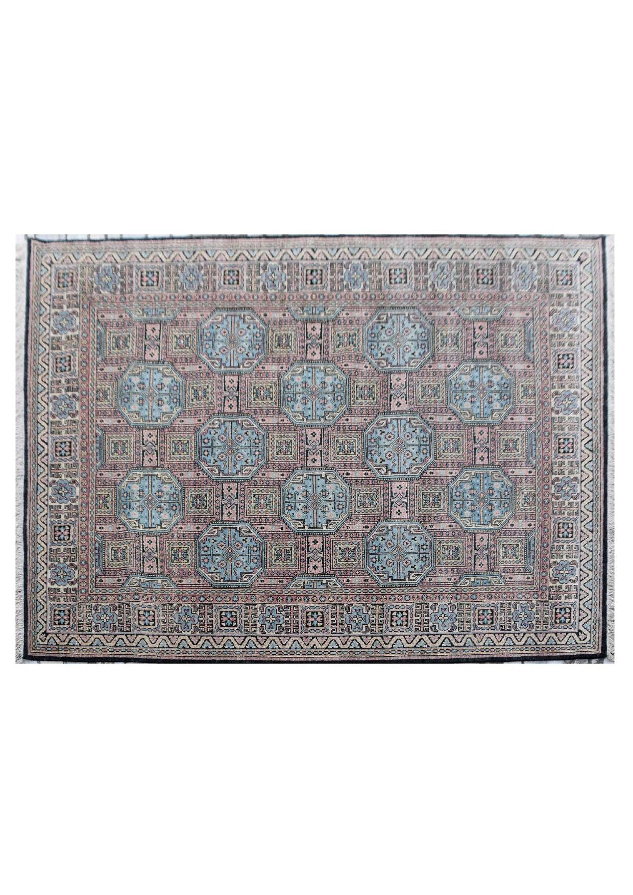 Vintage Oushak Wool Area Rug