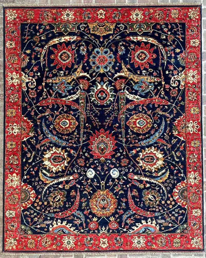 Sickle Leaf Aryana Design Persian Rug