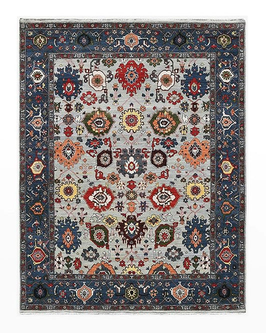 Multicolor Vintage Oushak Rug