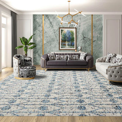 Contemporary Oriental Oushak  Wool Area Rug