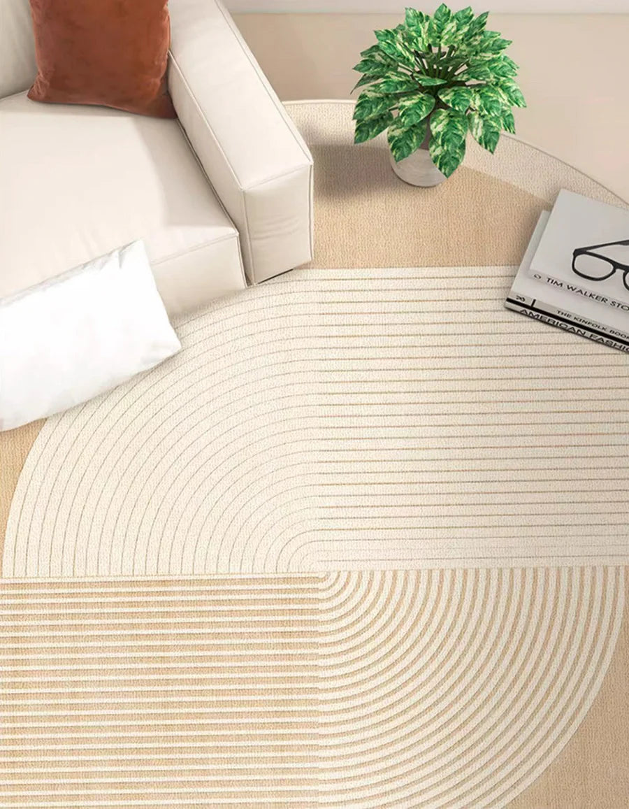 Contemporary Round Rugs For Hall-Bisha-Rugs