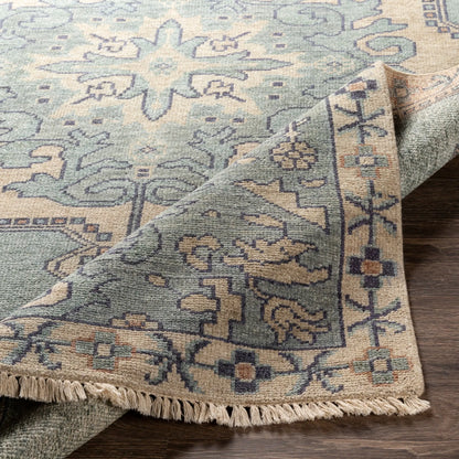 Designer Contemporary Handmade Oushak Wool Area Rug