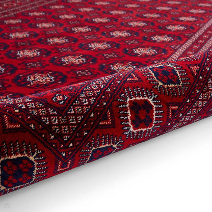 PD-004 Traditional Super-Soft Patterned Red Rug