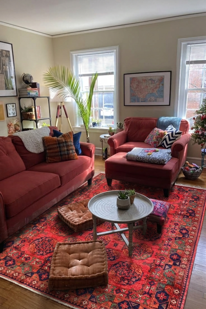Ersari Turkmen Design Persian Rug