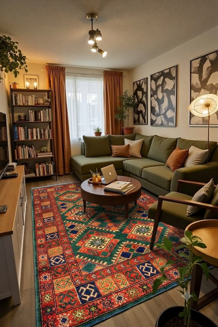 Shiraz Design Persian Rug