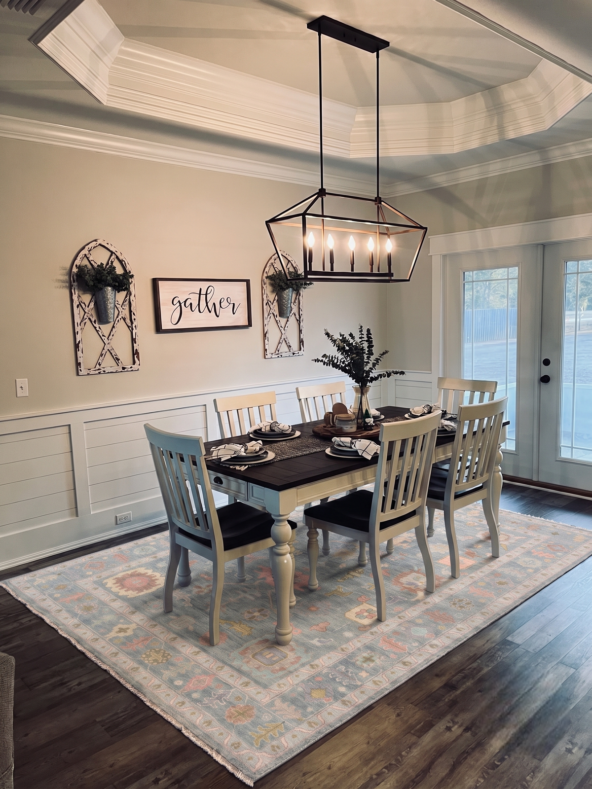 The Orvella Hand Knotted Oushak Wool Area Rug