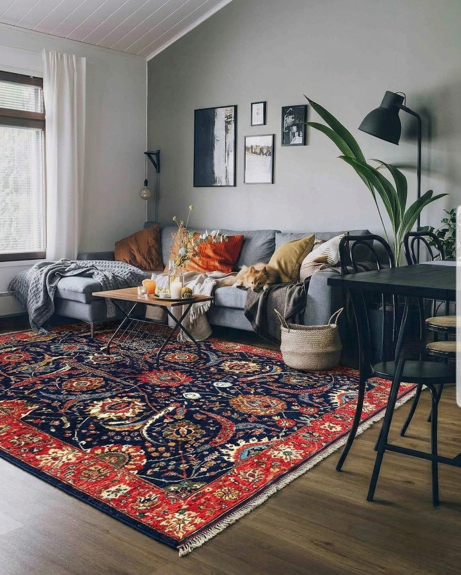 Sickle Leaf Aryana Design Persian Rug