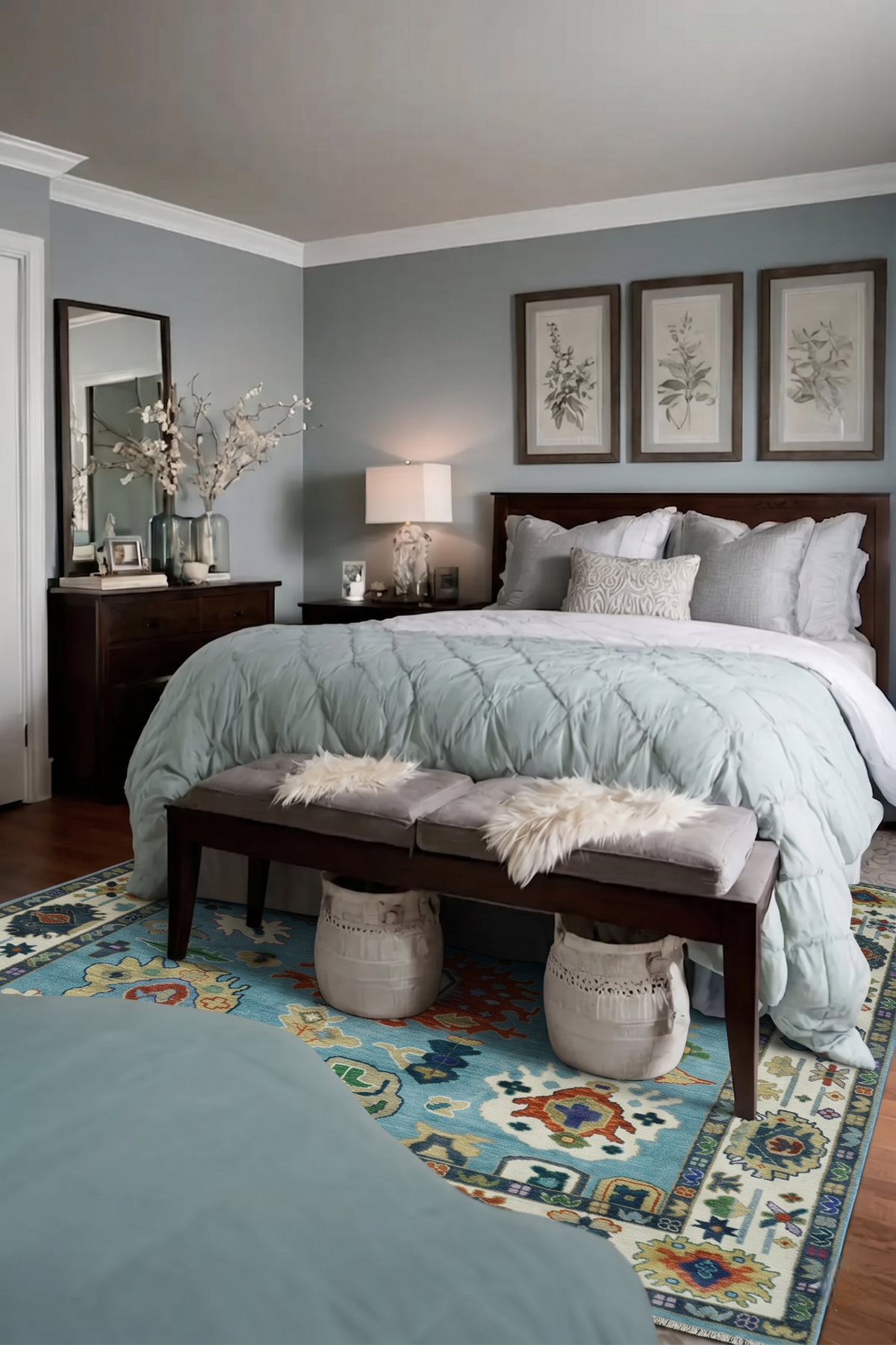 BRIARSTONE Hand Knotted Oushak Area Rug