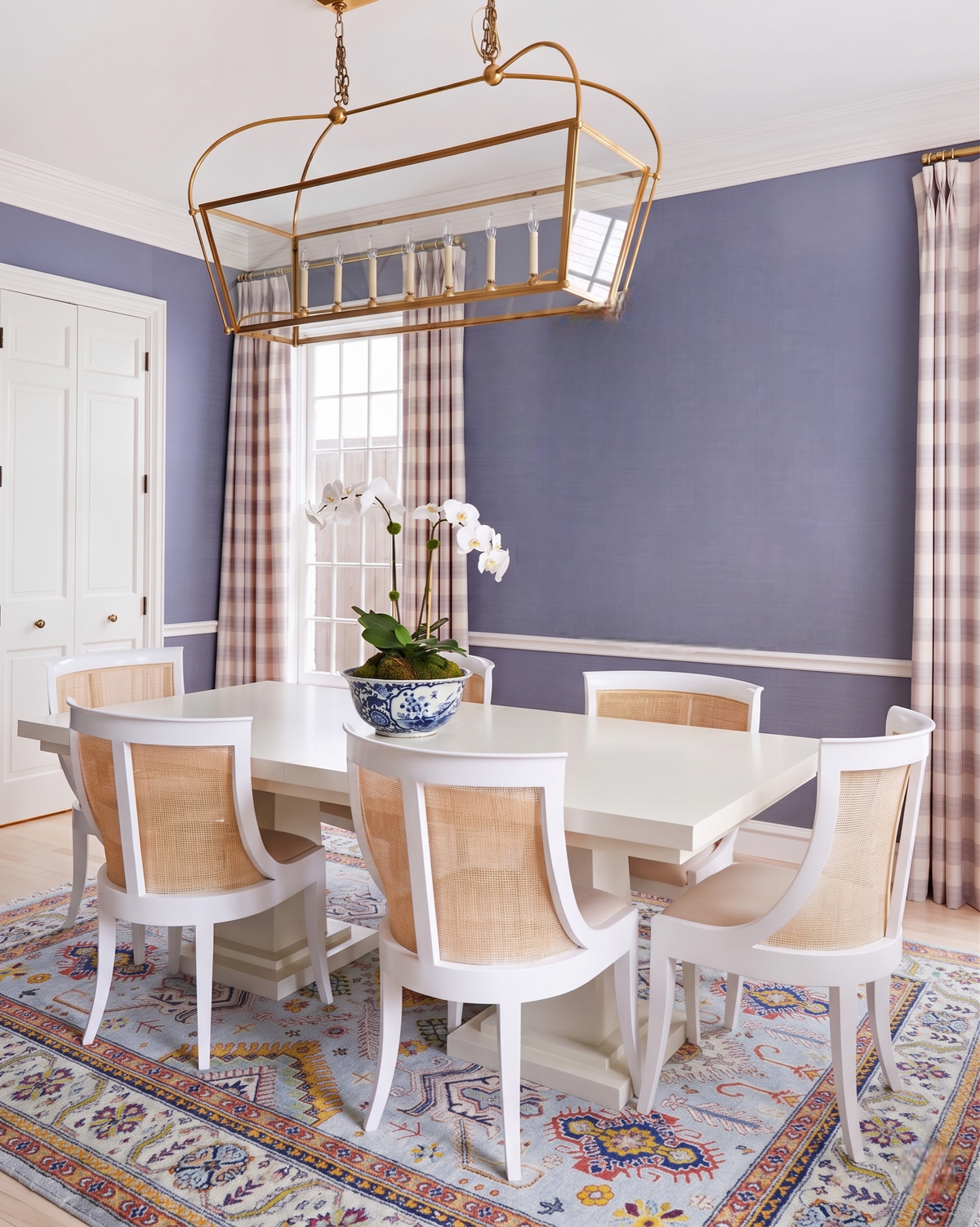 The SELWYN Hand-Knotted Oushak  Wool Area Rug