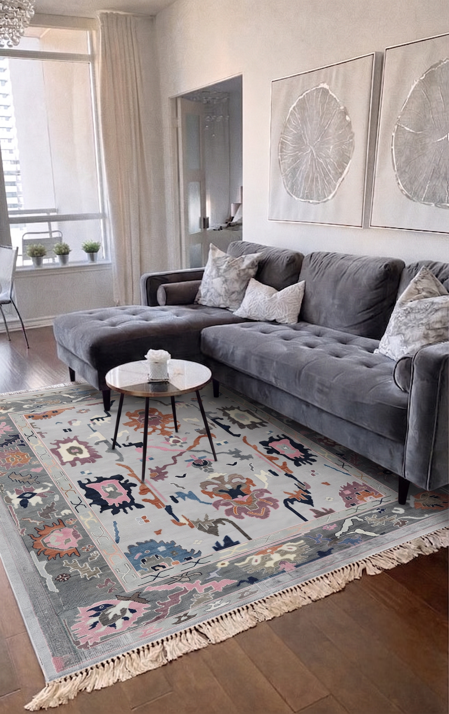 BRIARWOOD Vintage Oushak Rug