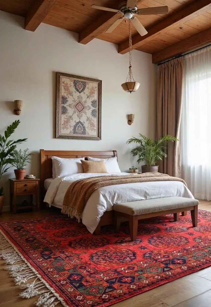 Ersari Turkmen Design Persian Rug