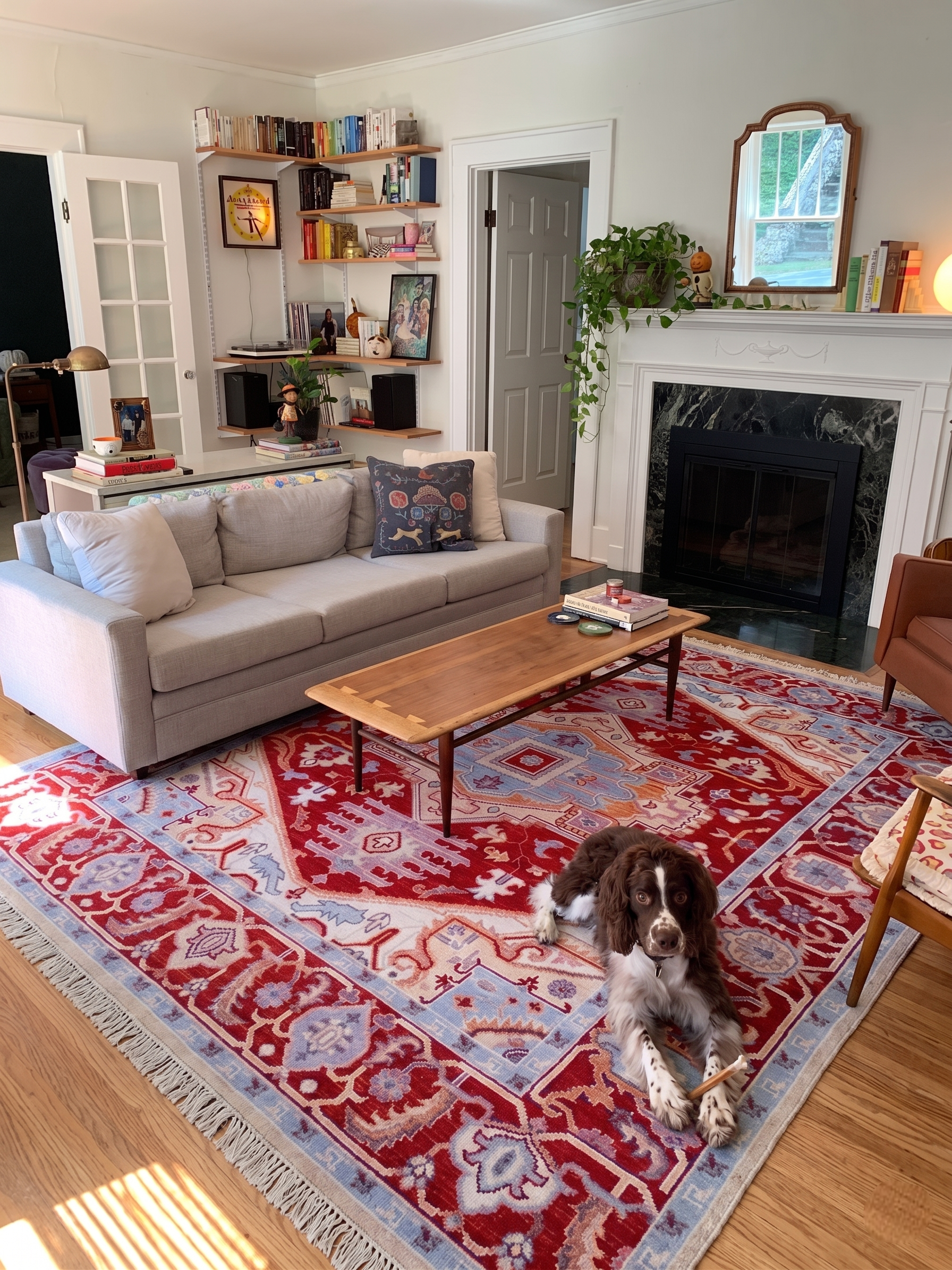 Pomegranate Fade Turkish Oushak Rug
