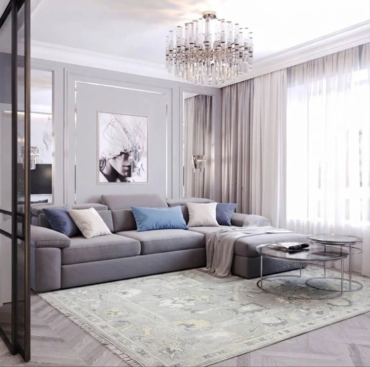 The AURELIA Oushak Style Hand Knotted Rug