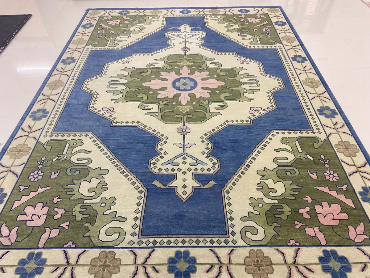 AVELAINE Turkish Oushak Area Rug
