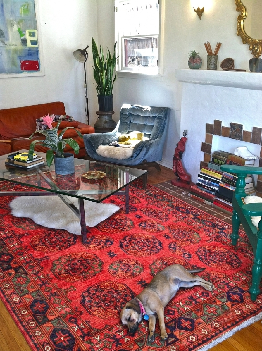 Ersari Turkmen Design Persian Rug