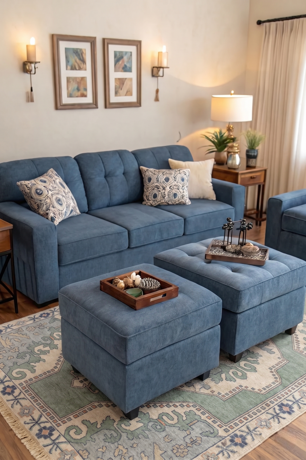 BELLAMONT Oushak Wool Area Rug