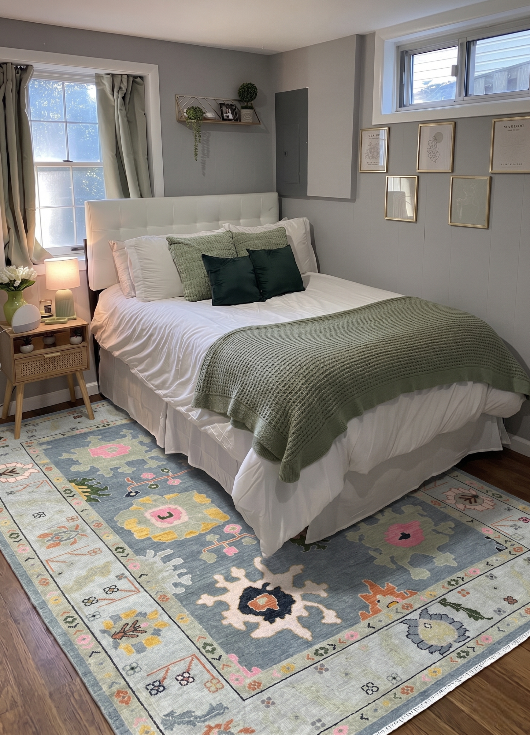 RAVENSHIRE Oushak Wool Area Rug