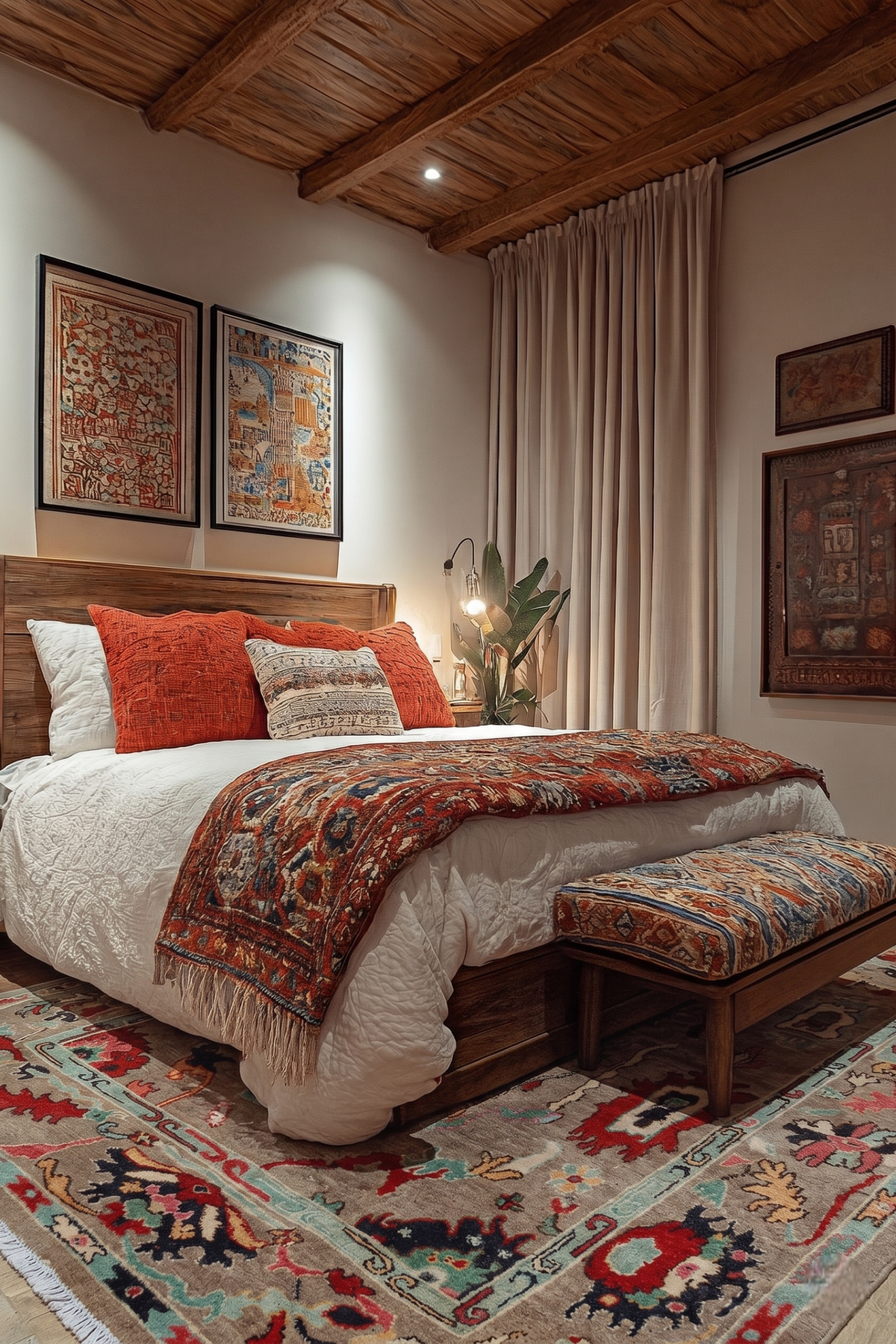 The EVREN Oushak Rug - Turkish Vintage Style Wool Area Rug