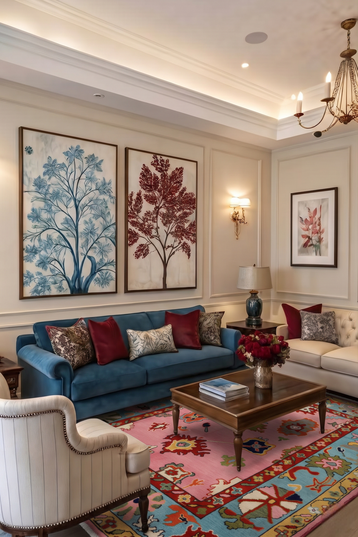 CYPRESS MANOR Hand Knotted Oushak Rug