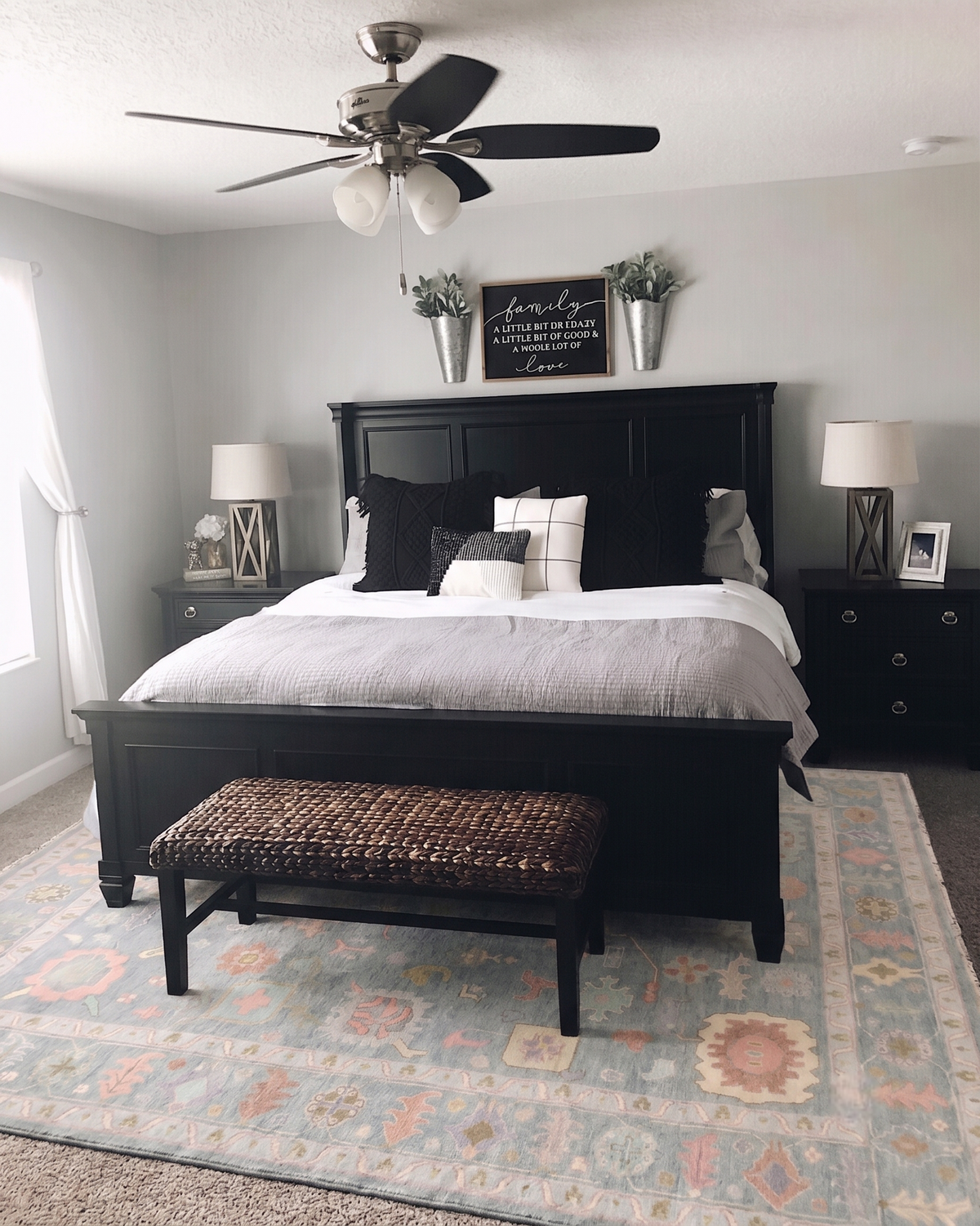The Orvella Hand Knotted Oushak Wool Area Rug