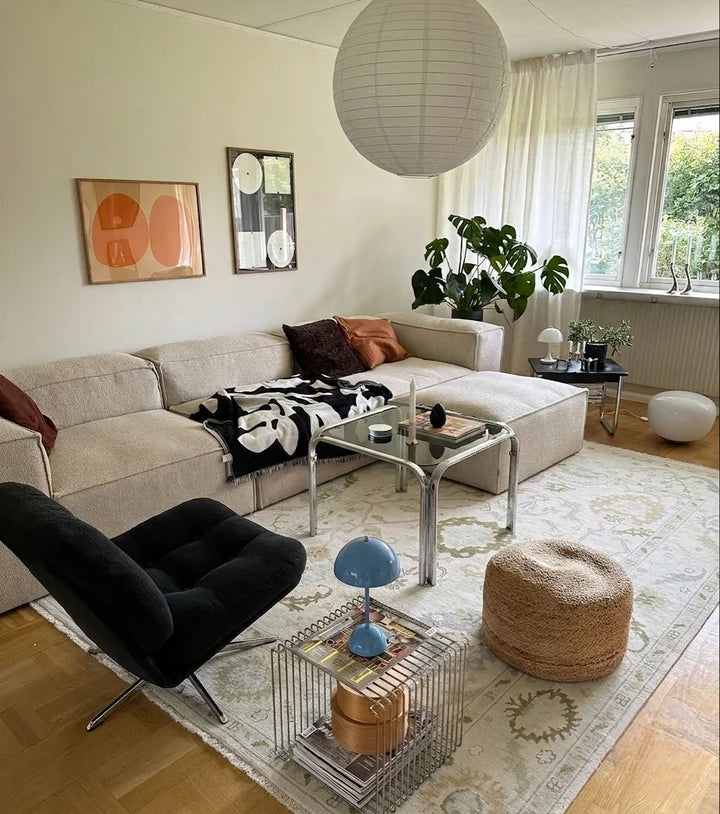 ÉCLIPSE Oushak Style Hand Knotted Rug