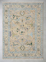 OPULENCE Oushak Style Hand Knotted Rug
