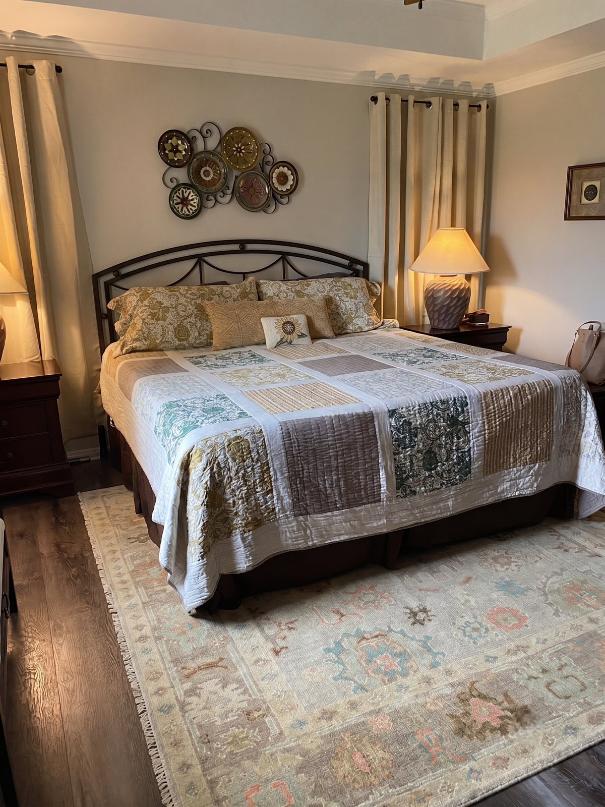 The Alaric Hand Knotted Turkish Oushak Rug