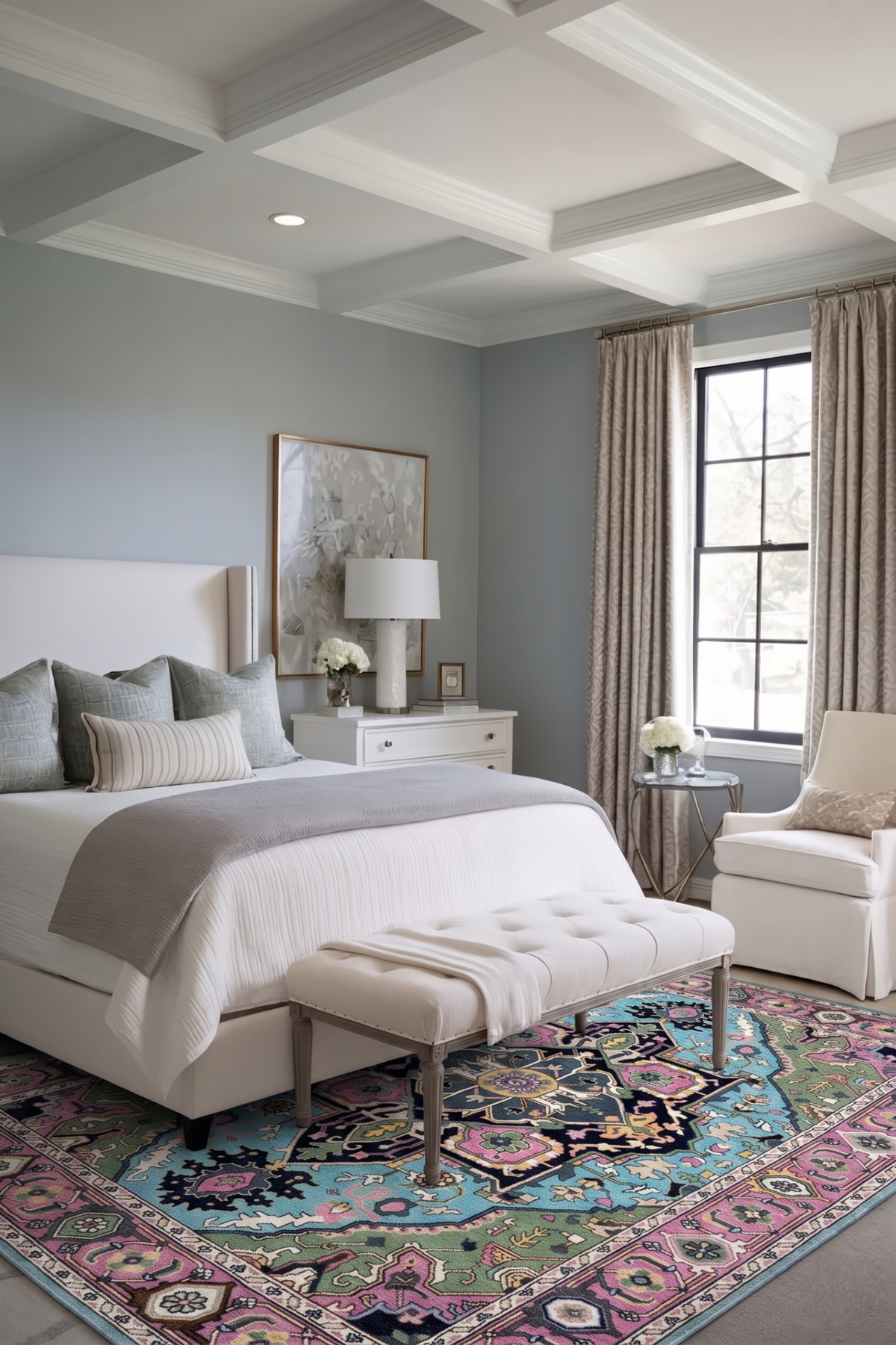 The MIRABEL Hand-Knotted Oushak Rug