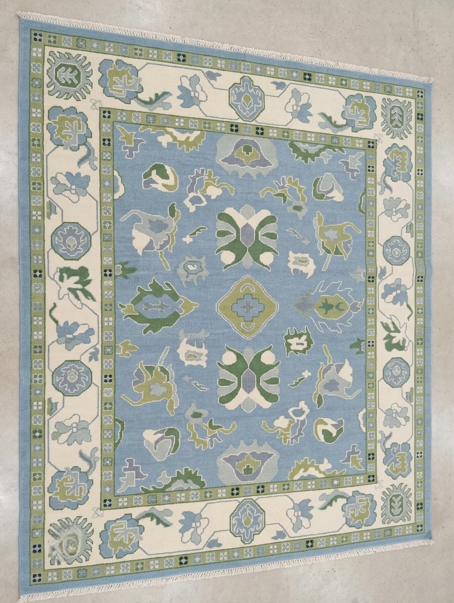 Virelle Hand Knotted Turkish Oushak Rug