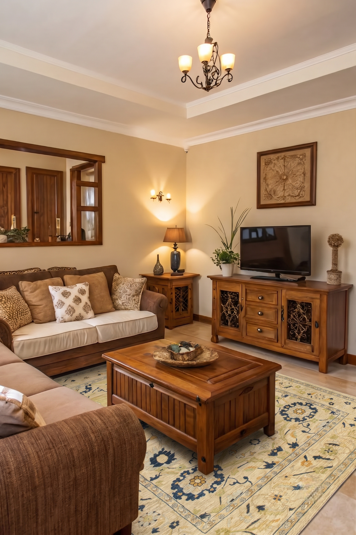 The Quietude Handwoven Traditional Oushak Rug