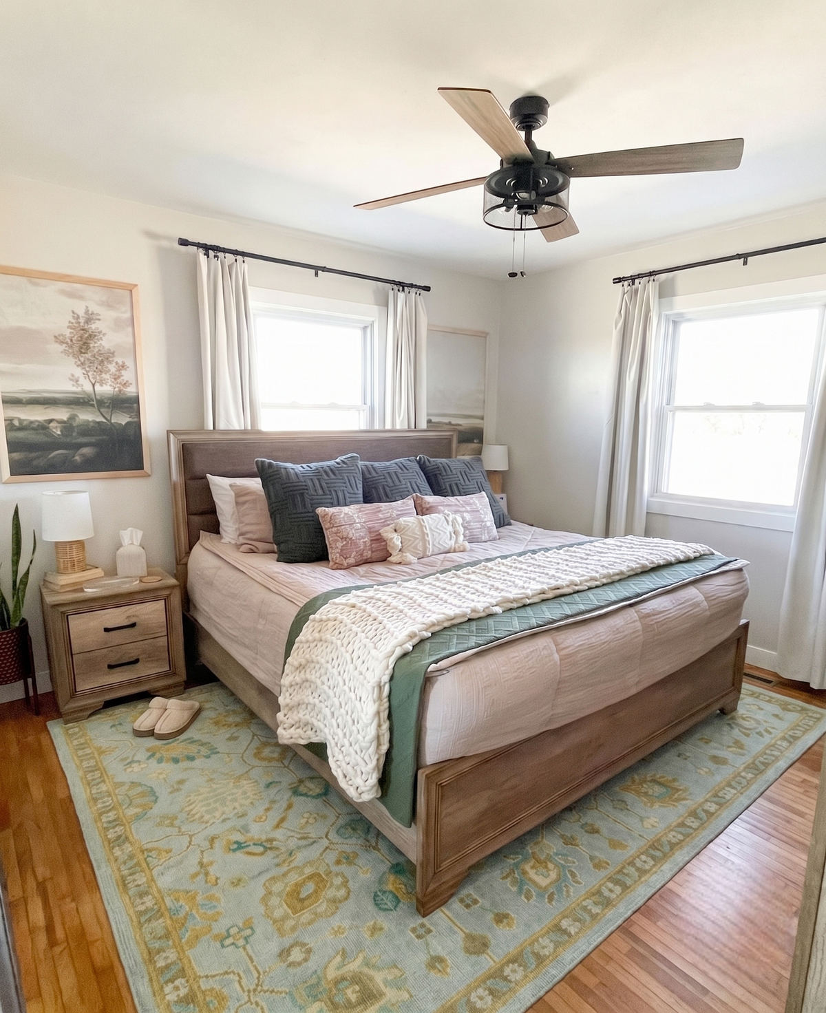 Elmstead Vale Hand Knotted Oushak Rug