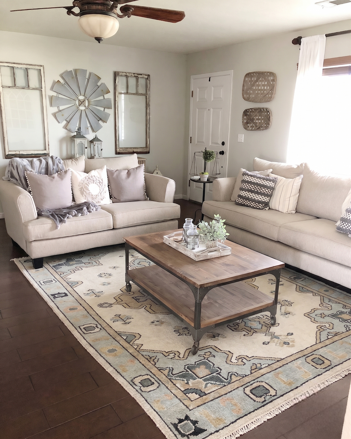 The Seraphine Oushak Wool Runner Rug