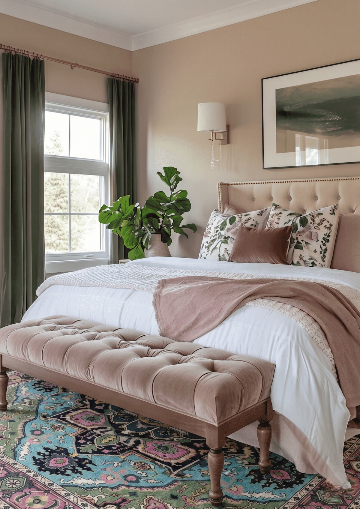 The MIRABEL Hand-Knotted Oushak Rug