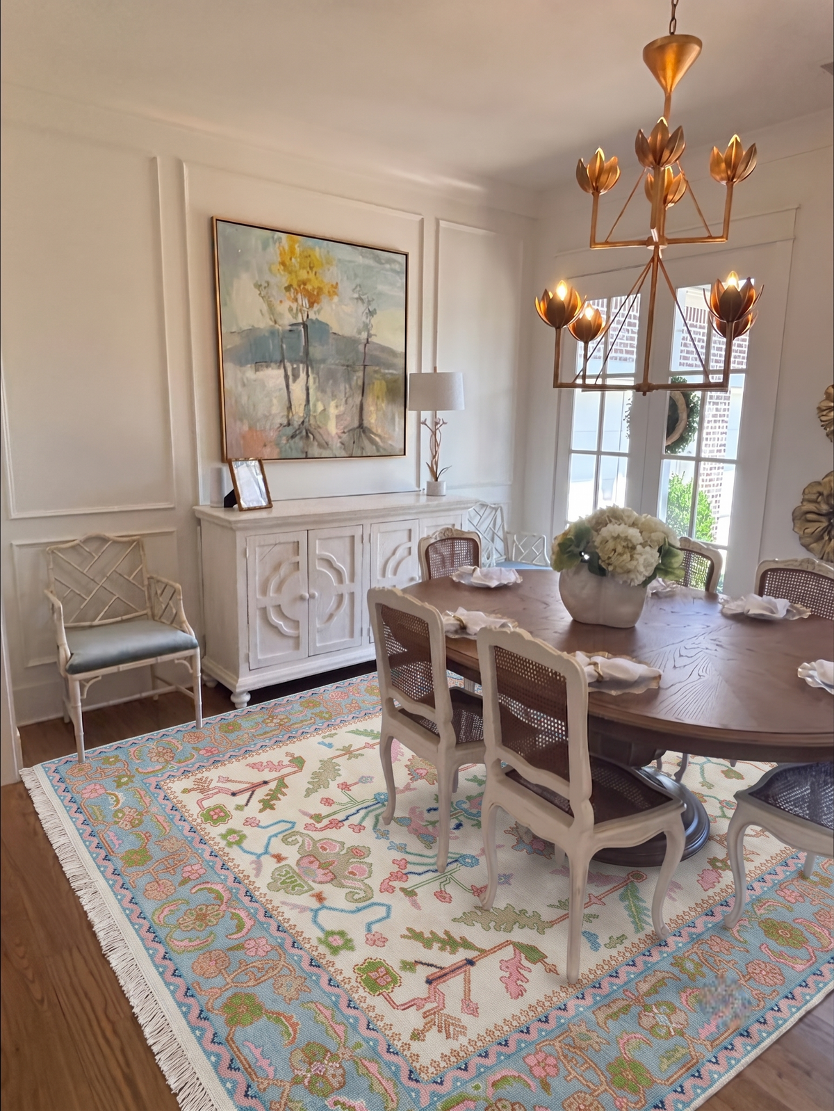 Alderwyn Hand Knotted Turkish Oushak Rug