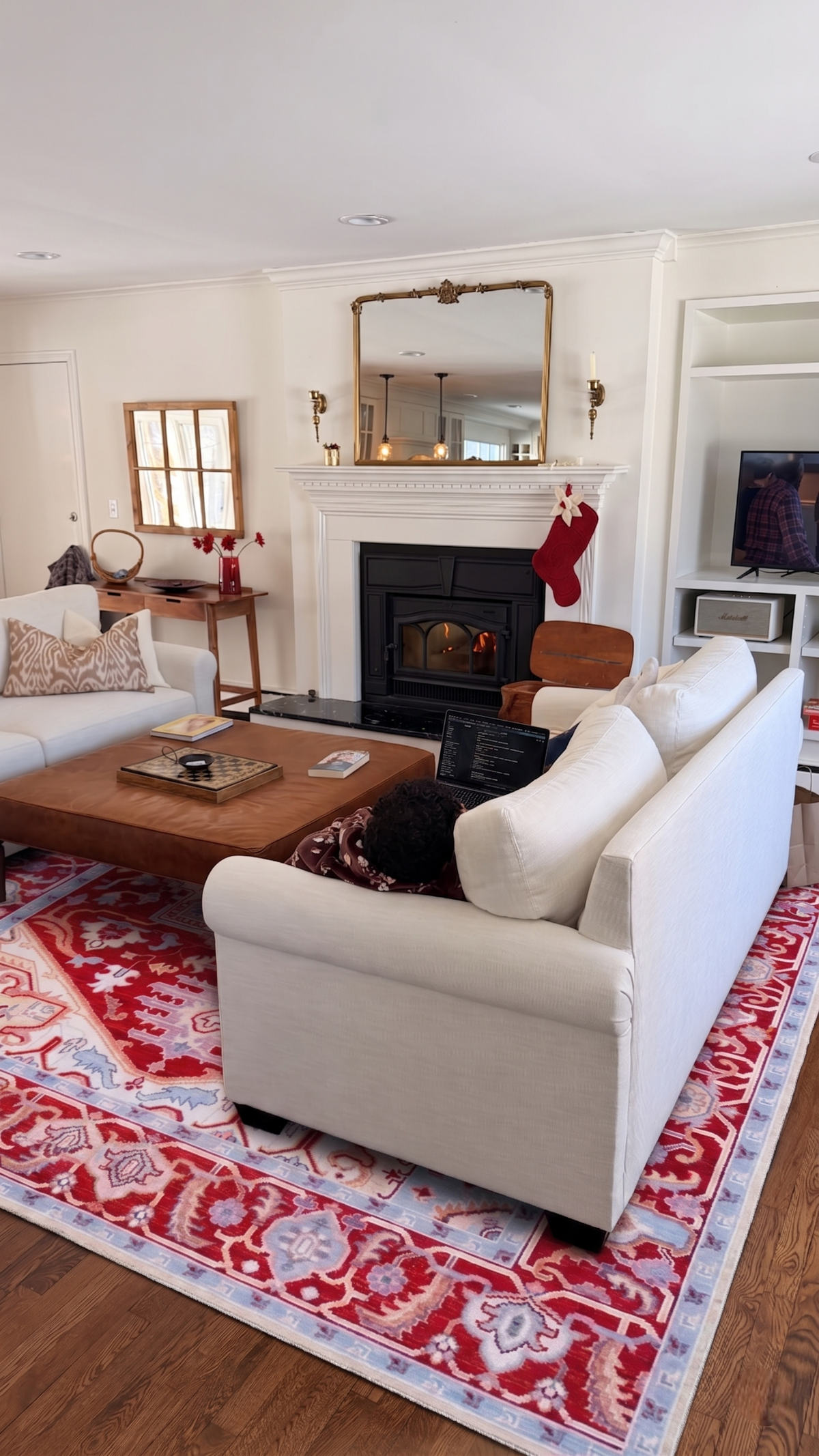Pomegranate Fade Turkish Oushak Rug