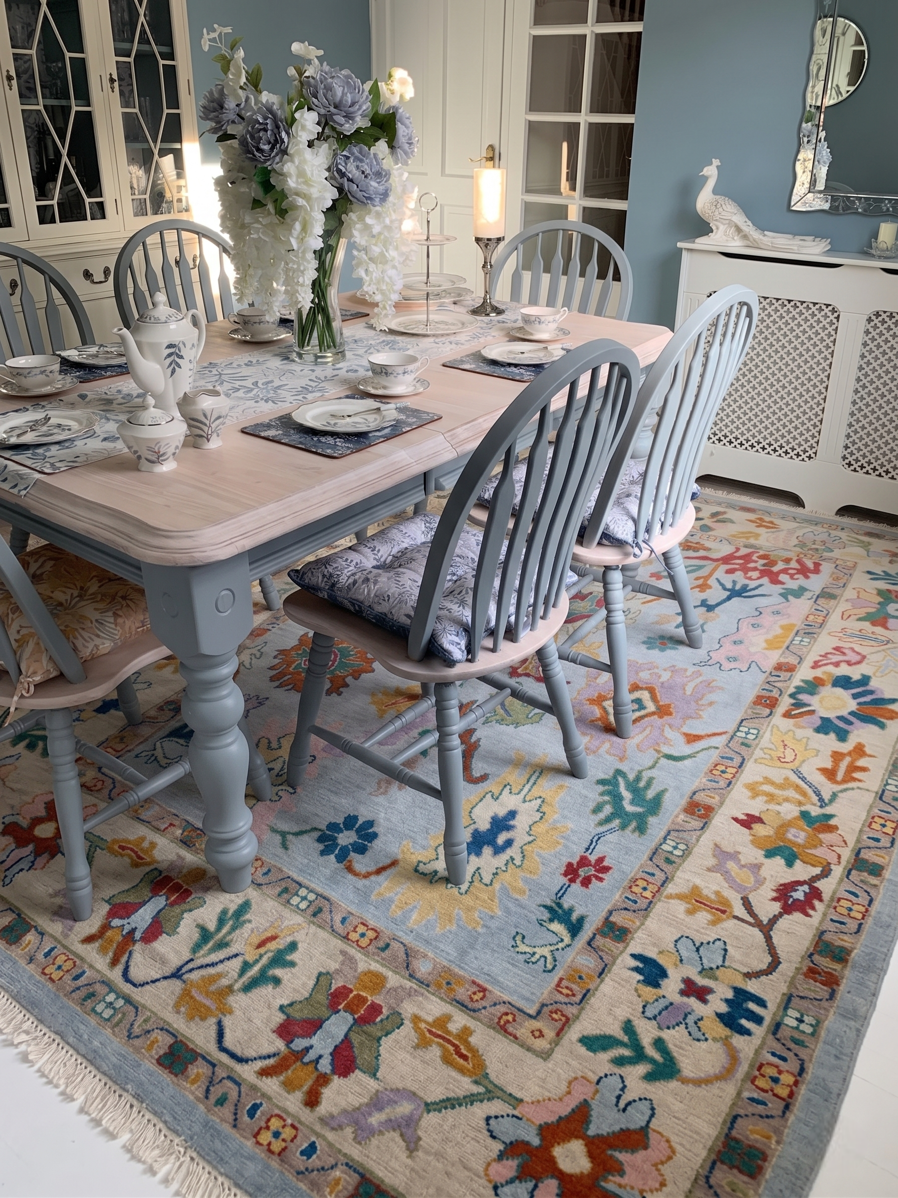 AGATHA  Hand Knotted Oushak Area Rug