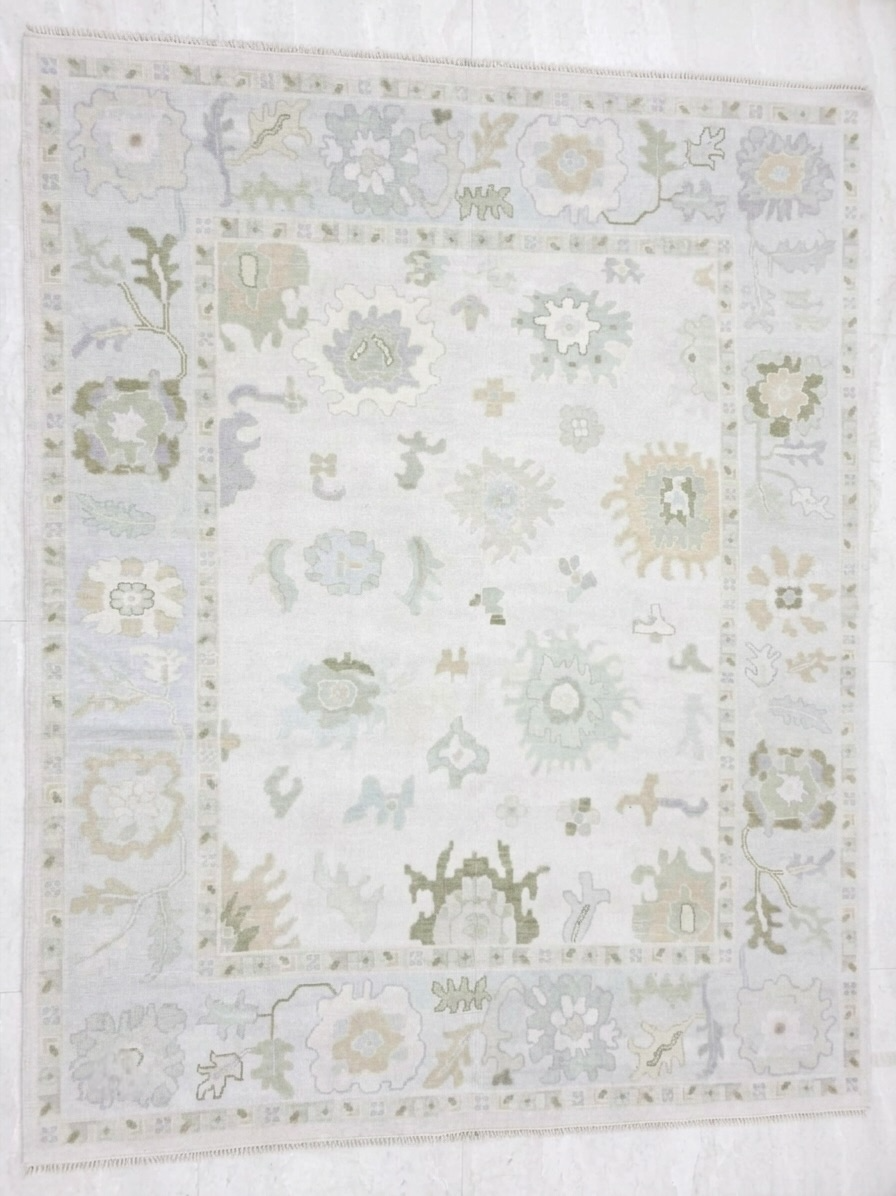 ZARIYA Oushak Style Hand Knotted Rug