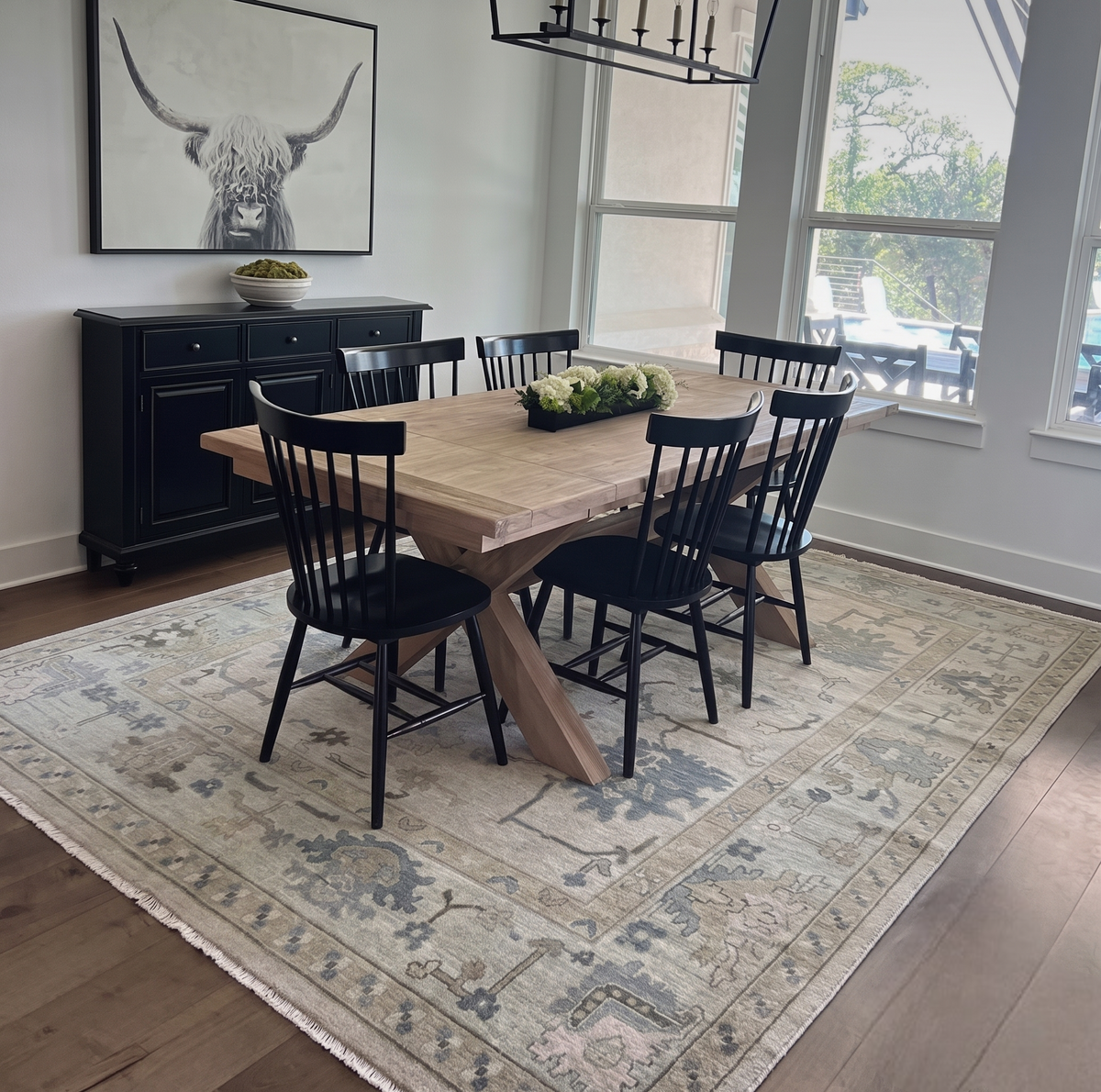 Evangeline Modern Oushak Rug
