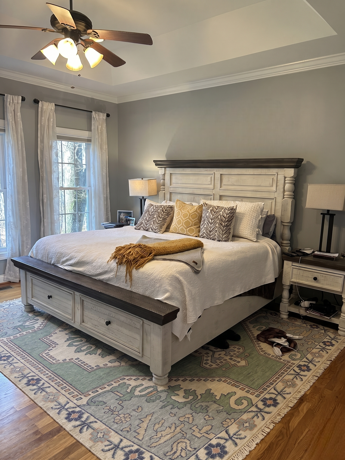 BELLAMONT Oushak Wool Area Rug