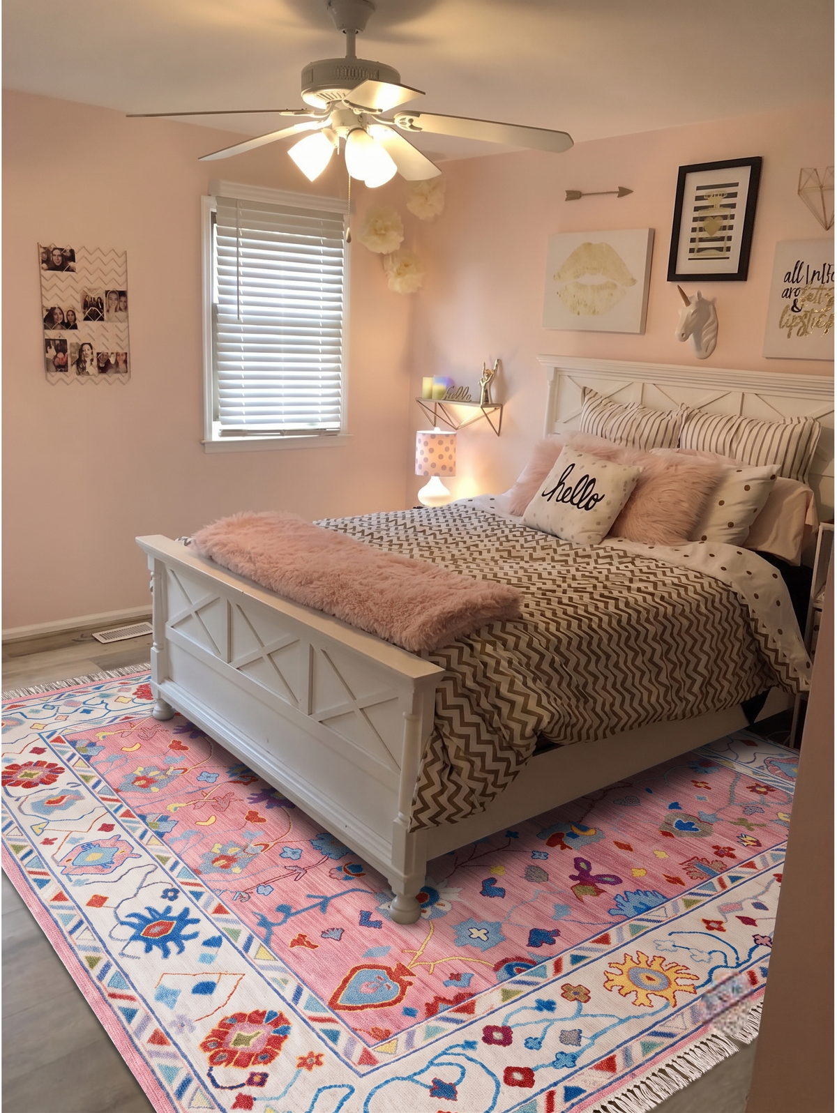 SOLENNE Hand-Knotted Oushak Wool Rug