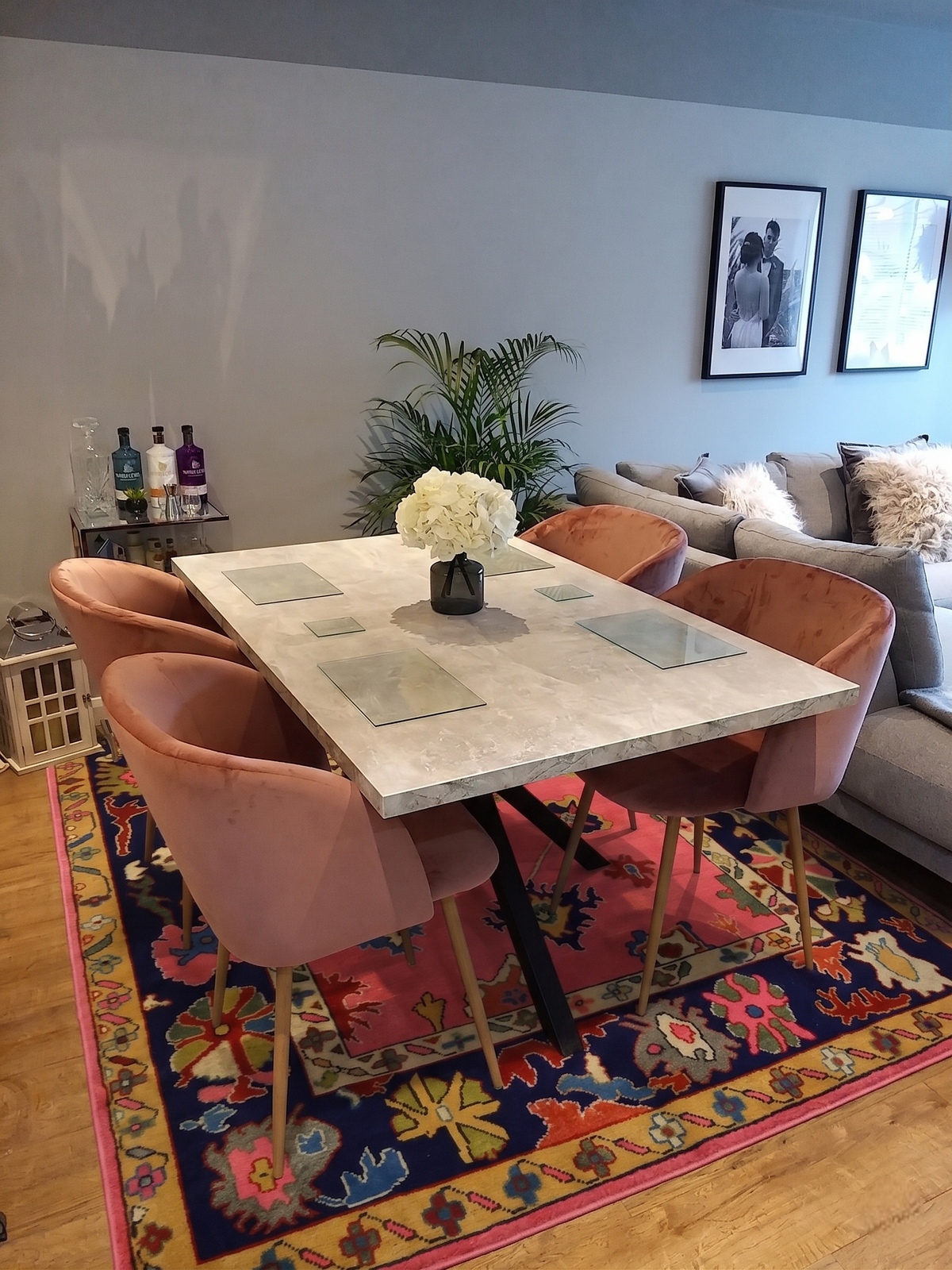 ROSEHAVEN  Hand Knotted Oushak Rug