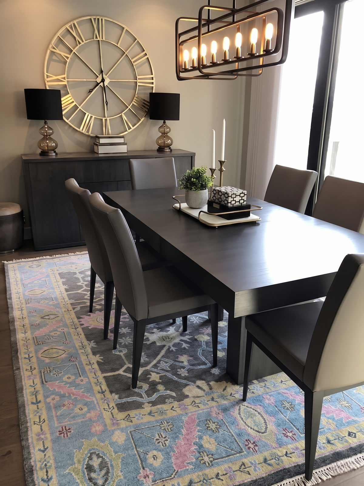 HERITAGE VALE Vintage Oushak Wool Area Rug