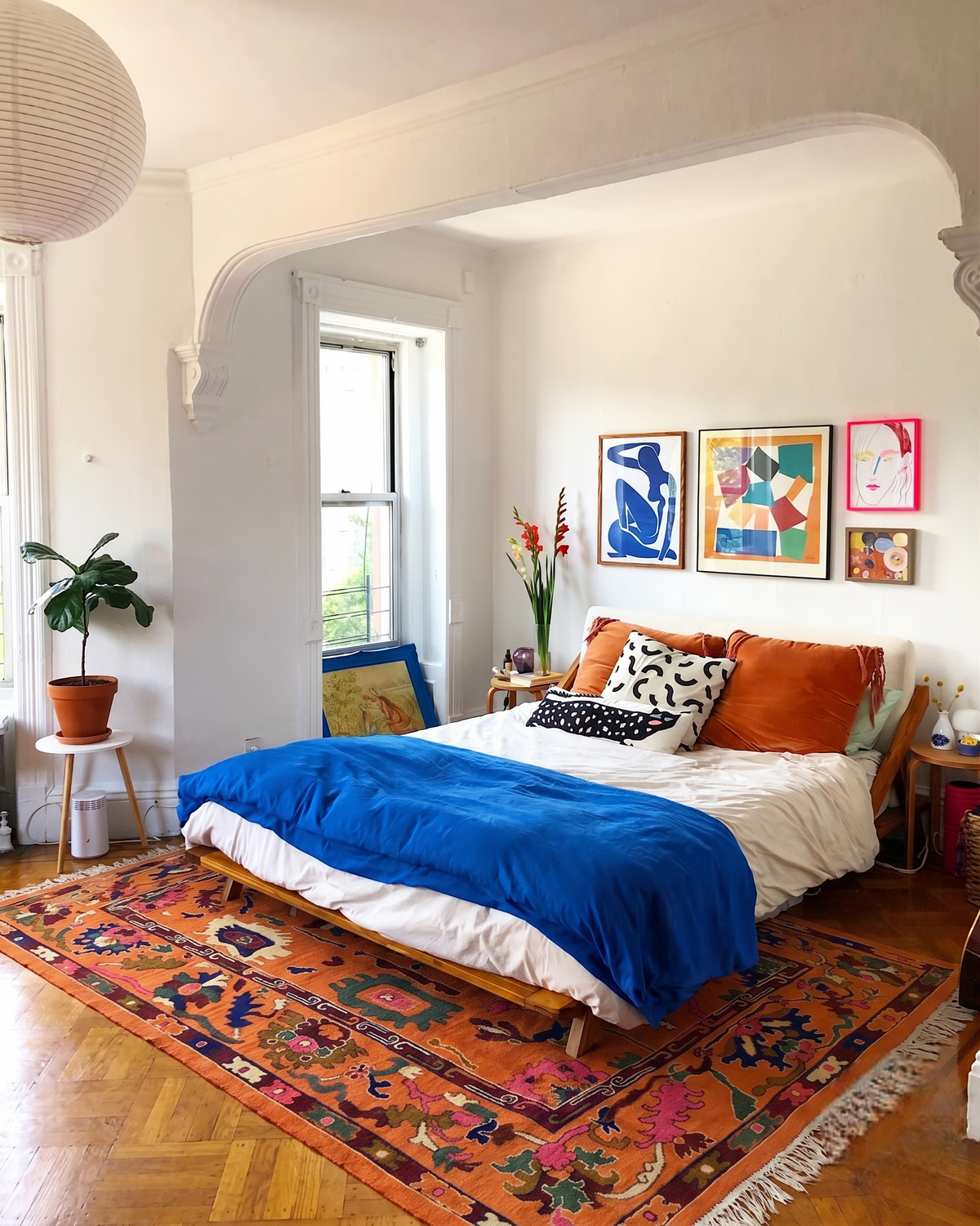 The Montclair Vintage Oushak Rug