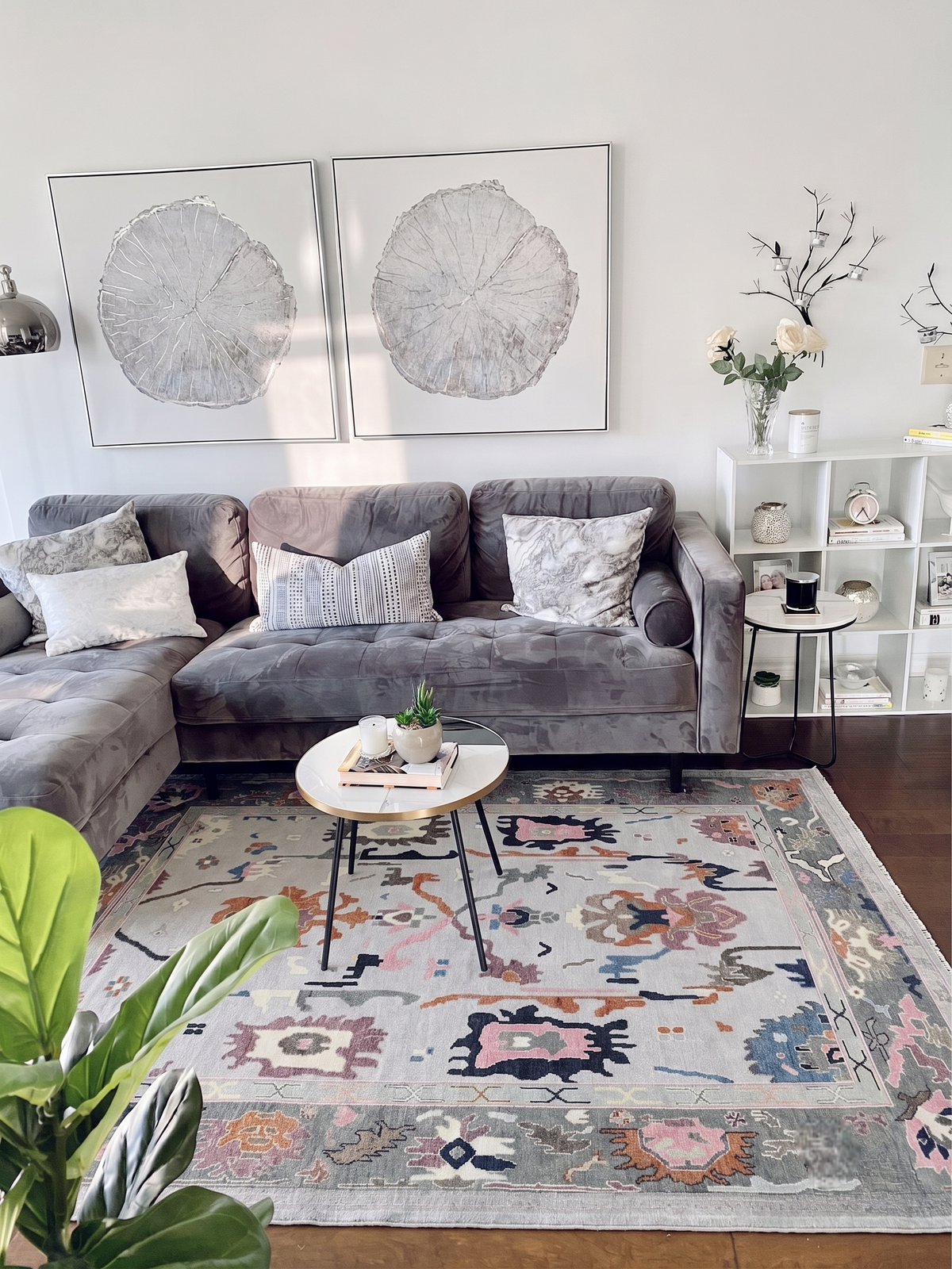 BRIARWOOD Vintage Oushak Rug