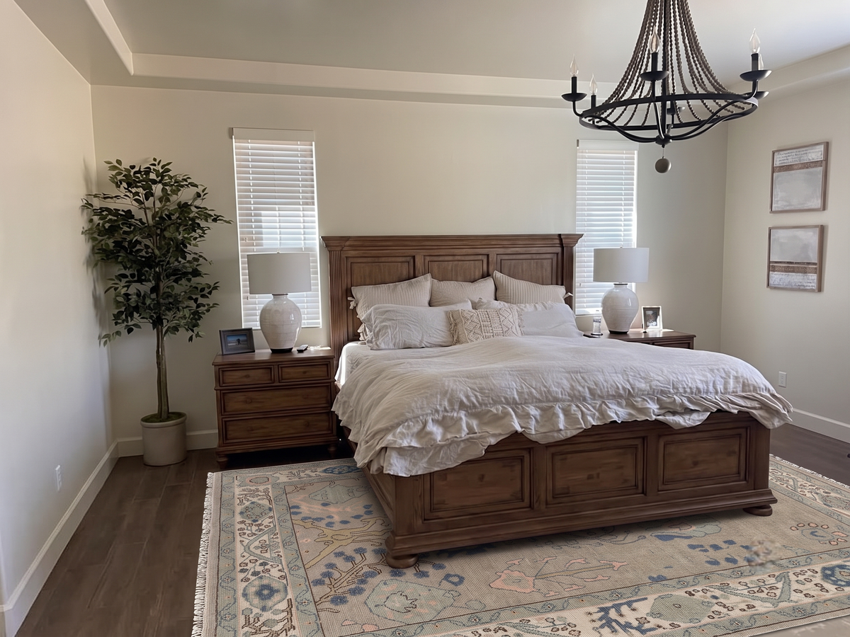 Marwood Vale Elegant Oushak Wool Area Rug