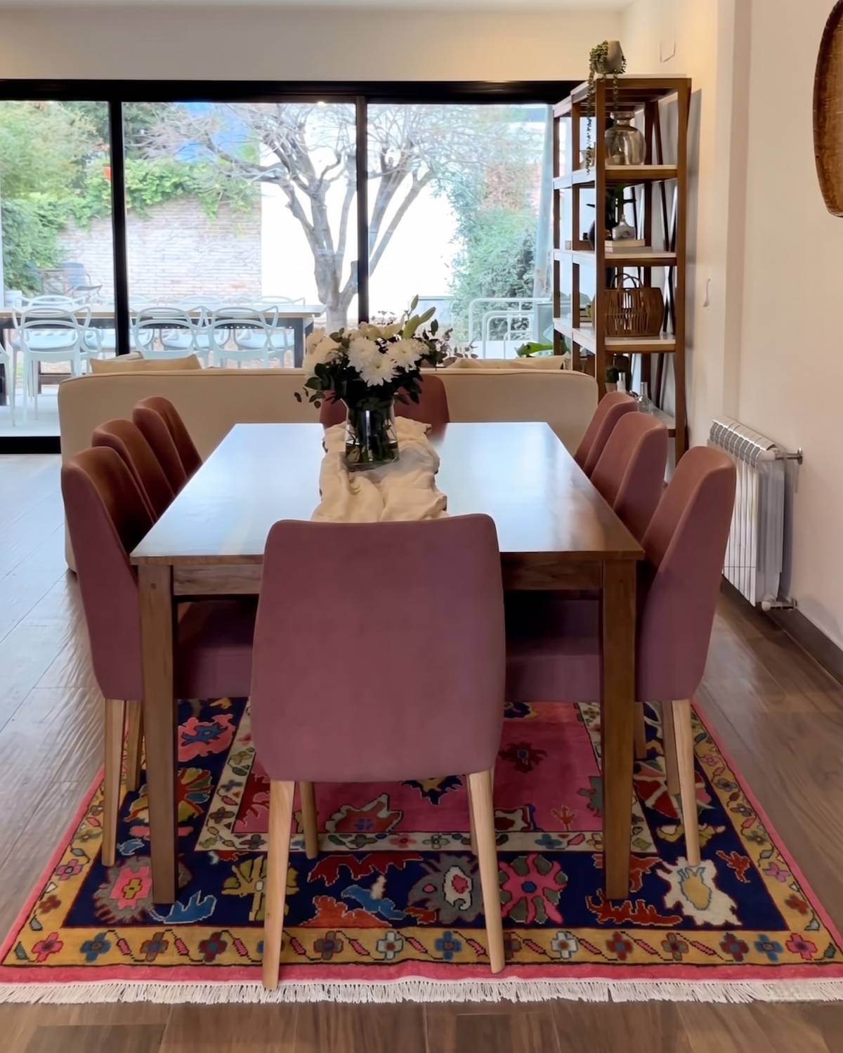 ROSEHAVEN  Hand Knotted Oushak Rug